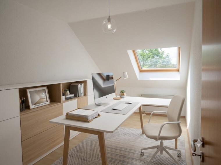 Büro - Virtuell eingerichtet