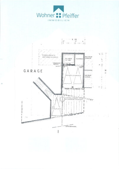 Garagen Grundriss